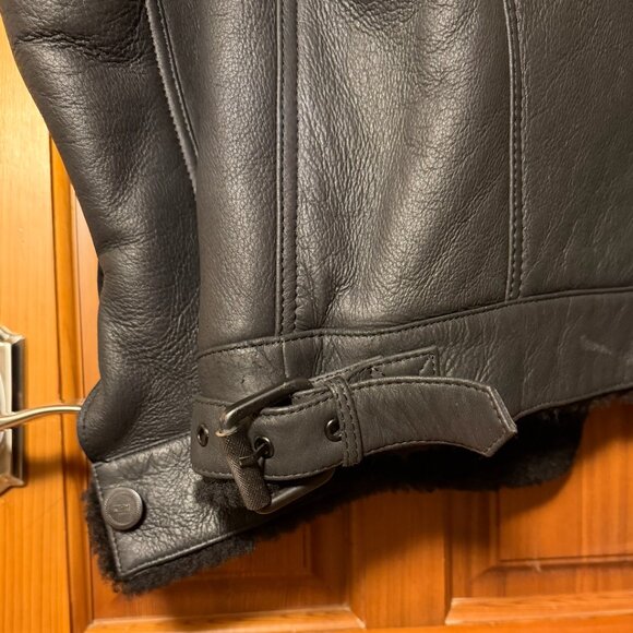 Sold~KITH leather trucker jacket XS - Picture 11 of 13